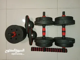  1 أثقال 20kg شبه جديد