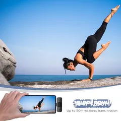  6 مايك تسجيل من براند بويا الأصلي لهواتف الايفون Boya BY-V1 For IOS Iphone Mic