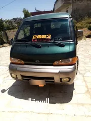  1 باص h100 للبيع موديل 2003