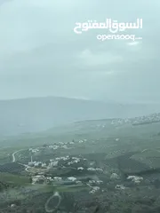  9 ارض للبيع في جرش مشروع عنيبه 17قطعة 3500متر بقوشان مستقل واصل الخدمات كامله اطلاله بنوراما مميزه جدا