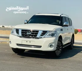  1 نيسان بترول بلاتينيوم  المكينه الصغيرة V8 موديل 2014 خليجي