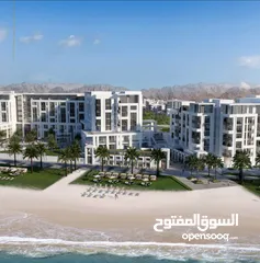  6 شقة مطلة على شاطئ القرم Apartment overlooking Qurum beach