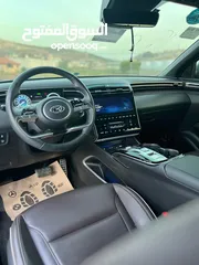  15 هونداي توسان /2022 فل الفل بدون فتحة سقف  2x4 ///240Hp بنزين + كهرباء  ( Haybrid) 1600cc