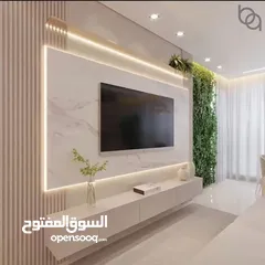  9 ديكورات بديل الخشب بديل الرخام مسقط