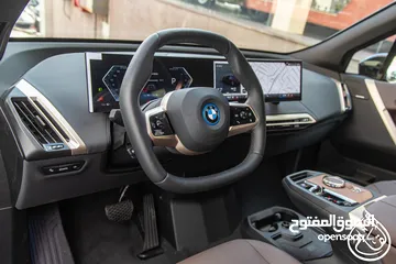  20 BMW IX40 xDrive 2024  عداد صفر، وارد و كفالة الشركة   كهربائية بالكامل  Full electric