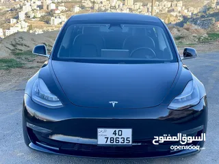  4 جمرك جديد فحص كامل ولا ملاحضة 85% اوتوسكور 2020 Tesla Mode 3 Standard Plus