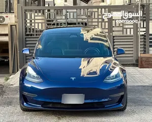  1 Tesla Model 3 Performance 2022  جمرك اليوم ترخيص وتأمين سنه كامله