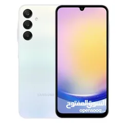  3 سامسونج A25 5G لون ازرق بحاله الجديد