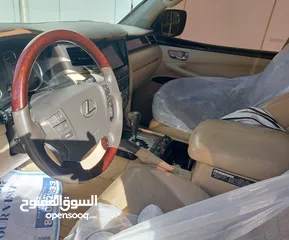  6 - DHS 132,000/=   2015  LEXUS LX570 - LX 570  - FULL OPTION - GCC خليجي رقم واحد - بدون حوادث و صبغه