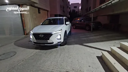  11 هونداي سنتافيه 2020 ترخيص 19 للبيع. 7 ركاب اصل .عداد قليل
