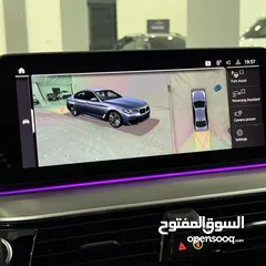  23 BMW 530 M//PAKITوارد الماني اصل ام فل الفل اضافات بالسعر الافضل والمميز