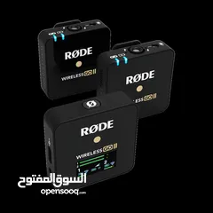  1 مايكرفون RODE wirless go 2 double  بسعر حرق