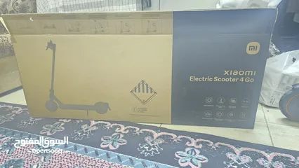  1 Xiaomi Electric Scooter 4 Go, Up to 20km/h Speed