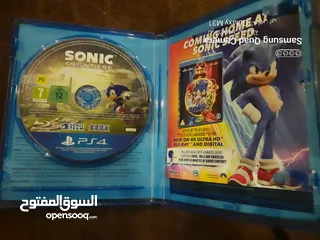  2 لعبة sonic frontiers بلاستيشن 4 للبيع