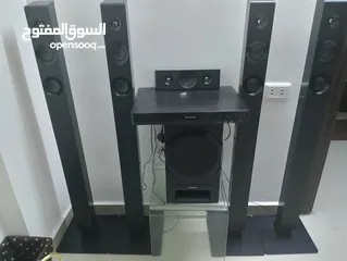  2 سماعات Panasonic محيطيه نظيفه وقويه
