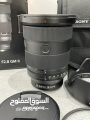  6 عدسة سوني Sony 24-70 GM II Lens