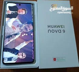  4 Huawei nova 9 for sell