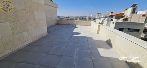  2 شقة فاخرة للبيع بأجمل أحياء الصويفية طابق ثالث مع روف دوبلكس 153م تشطيب سوبر ديلوكس لم تسكن