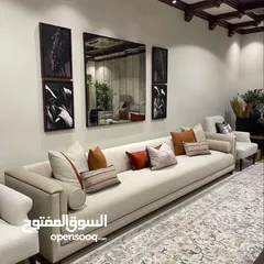  2 طقم جلوس سيلفر 9اشخاص