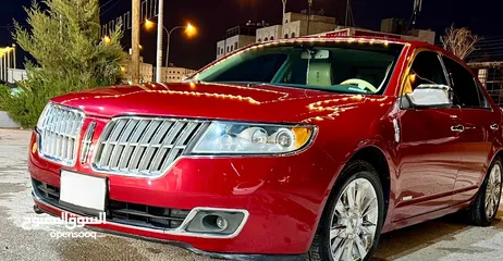  8 أنظف سيارة لنكولن MKZ 2012 هايبرد في الاردن للبيع (سيارةٌ كالقمر) Lincoln MKZ -Hybrid -2012 For Sale