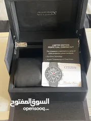  4 ساعه فخمه اصدار محدود من citizen