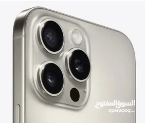  2 iPhone 16 pro max 6.9′′ 256GB Natural Titanium  new condition one month use battery 100% charged 100