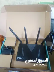  2 راوتر 4G +plus بلس cat6 يعمل على أي خط ( اورنج + امنيه + زين )