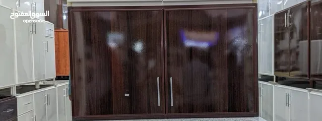  15 Aluminum kitchen cabinet new making and sale خزانة مطبخ ألمنيوم صناعة وبيع جديدة