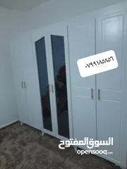  17 خزائن ملابس خشب لامنيت 18م الون حسب الطلب عرض خاص على جميع اعمالنا معاينه قبل الاستلام