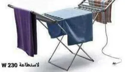  2 منشر وتجفيف الملابس الكهربائي 230 وات منشر غسيل كهربائي المنزلي  منشر حراري تجفيف الملابس حجم كبير