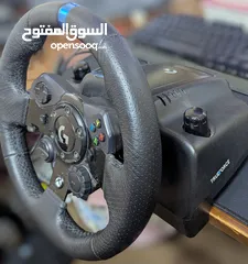  2 G923 STEERING WHEEL BY LOGITECH FOR ستيرينس  لوجيتيك جي 923 مستعمل  AND PC