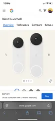  3 Google Nest Cam – كاميرا مراقبة ذكية (جديدة وأصلية 100%)  وجميع اجهزة google الاصلية متوفرة لدينا