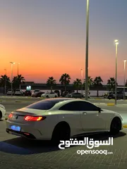  6 مرسيدس بنز s 500 كوبي 2016  نظيفة جداً بحالة الوكالة