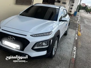  2 جيب هونداي كونا 2018 بنزين أوتوماتيك بصمة دهان شركة