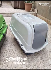  2 صندوق قطة ومكان تبول للبيع بسعر رخيص