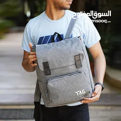  1 شنطة لابتوب ضهر Laptop Backpack – تصميم عصري وخامة ممتازة