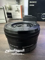  6 Sony a6500  مع ملحقاتها