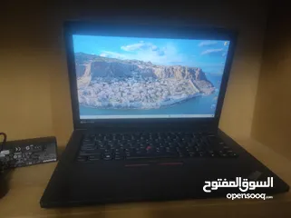 1 لابتوب thinkpad i5 gen5 شاشة تطش شغال 100٪ فقط ب 500 شيكل