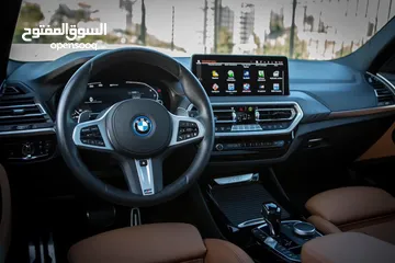  5 جيب BMW x3 M لون باطوني بنزين وكهرباء