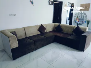  1 Used sofa & Tea table for sale