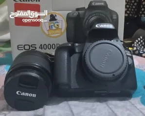  1 كاميرا كانون 4000d
