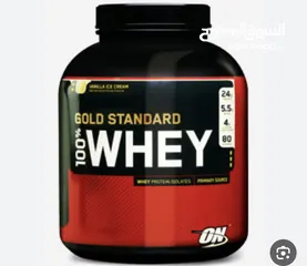  5 بروتين WHEY GOLD standard 100% للبيع