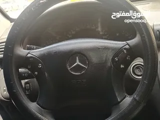  10 مرسيدس c200/ افنجارد فل كامل وفحص كامل موديل 2001 ماتور 2000 احمر