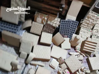  2 استاندات عرض اكسسوارات ديكور محل فضه