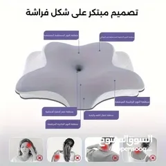  6 مخدة النجمة الطبية الاصلية مصممة خصيصًا لتوفير الدعم الأمثل لرقبتك وعمودك الفقري.