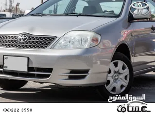  5 صح قديمة بس ماشية 22,000 كيلو متر    Toyota Corolla 2003 Xli