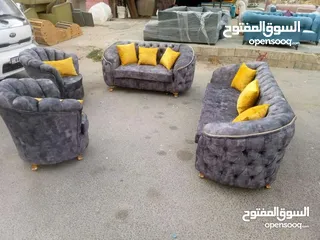  12 اطقم كنب 7مقاعد