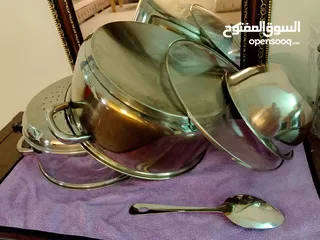  6 عرباية ذرة (بسطة) مع كامل معداتها مستعمل شبه جديد قابل للتفاوض