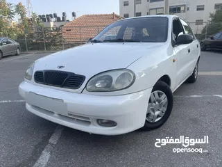  2 دايو لانوس بحالة الوكالة افحص وين بدك ترخيص تامين الدفع فقط كاس وتنازل مباشرة