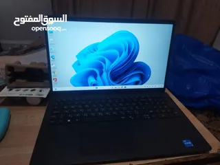  1 لابتوب ديل Dell شبه جديد مبين من البطاريه